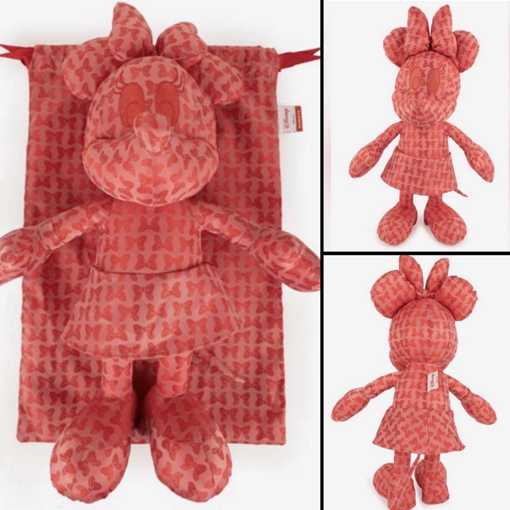 Harveys Seatbelt Disney Minnie Mouse Plush / NEW with tags / sealed packaging